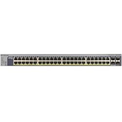 NETGEAR 48-Port Gigabit PoE+ (380W) SmartManaged Pro Switch with 4 SFP Ports