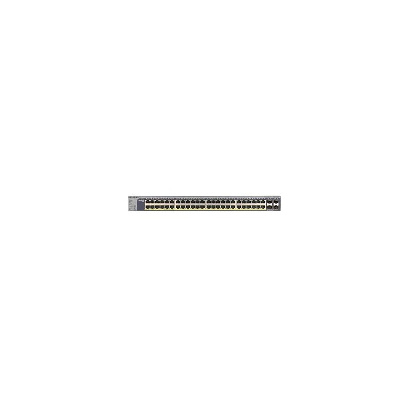 NETGEAR 48-Port Gigabit PoE+ (380W) SmartManaged Pro Switch with 4 SFP Ports