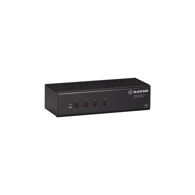 BlackBox KVM switch 1x4, dualhead