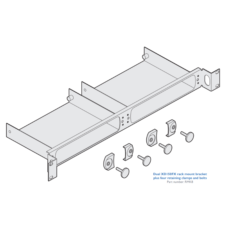 Rackmount kit 1U XD150