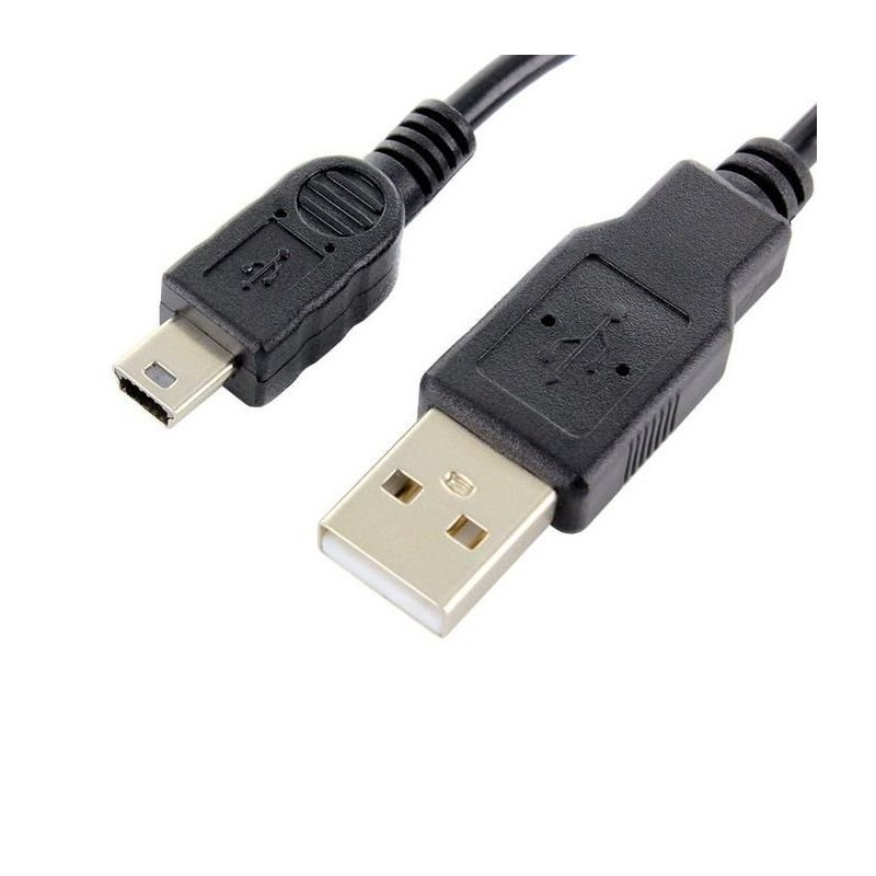 Datový kabel Forever USB/miniUSB 1m 1A černý
