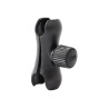 RAM Mounts odlehčené rameno, tvrzený plast, pro 1" čepy (celková délka: 70 mm), RAP-B-201-1U