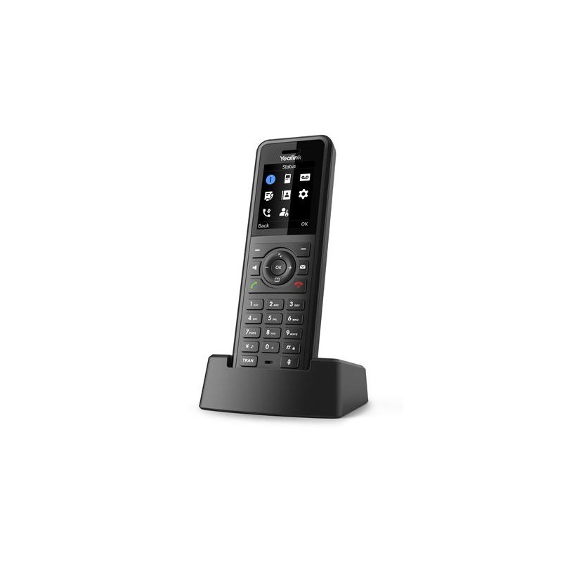 Yealink W57R SIP DECT odolná ručka, IP54, 1,8" bar.disp., 40 hodin hovoru, 575 h. poh.režim