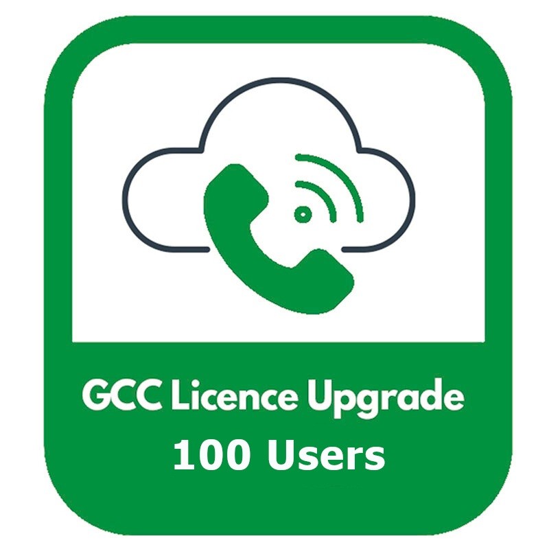 Grandstream GCC-UC-Extra-100-EXT Upgrade, licence GCCUCEXTRA100EXT