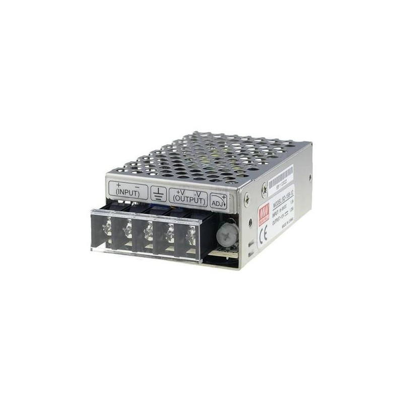 MEANWELL - SD-15B-12 - Měnič DC/DC uzavřený 15W z 18-36V na 12V