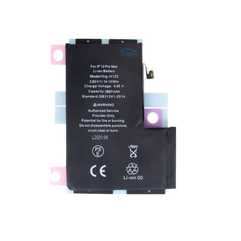 iPhone 12 Pro MAX Baterie 3687mAh Li-Ion (Bulk)