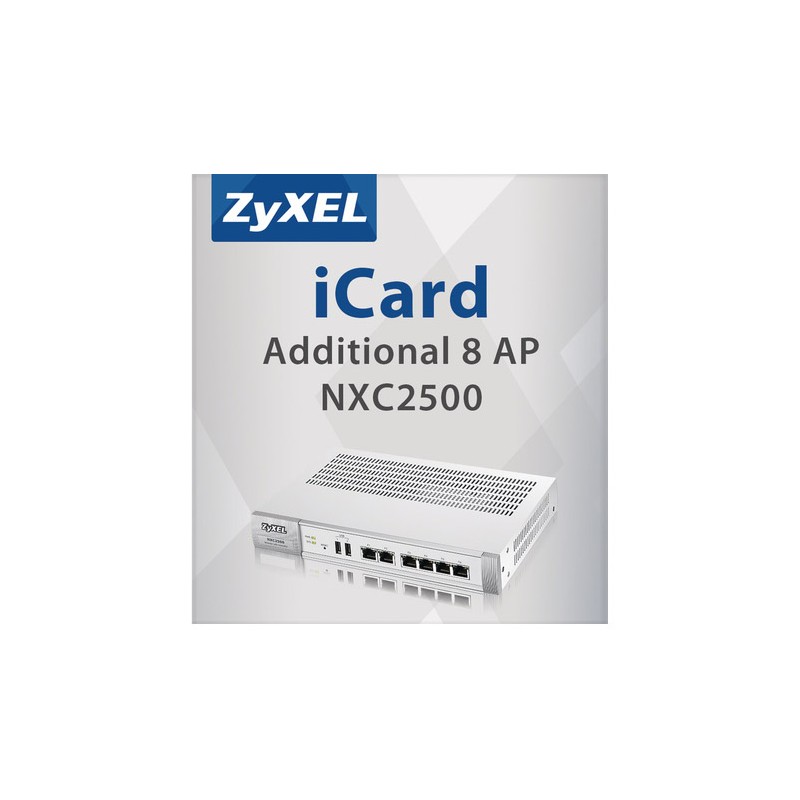 ZYXEL E-icard 8 AP License Upgrade for NXC2500