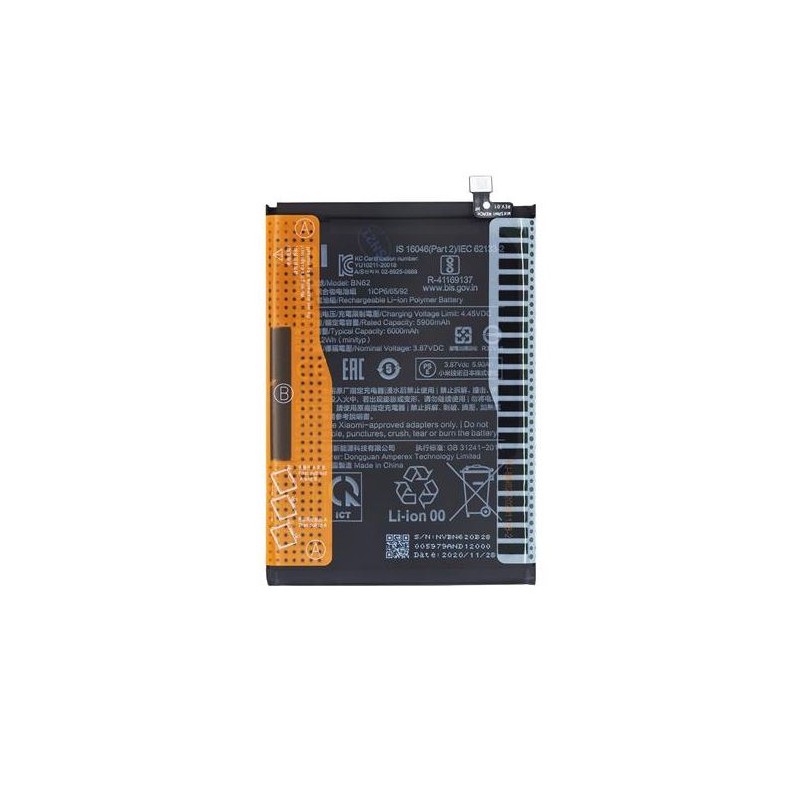 Xiaomi BN62 Original Baterie 6000mAh Service Pack