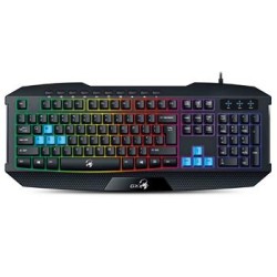 GENIUS K215/Drátová USB/CZ-SK layout/Černá