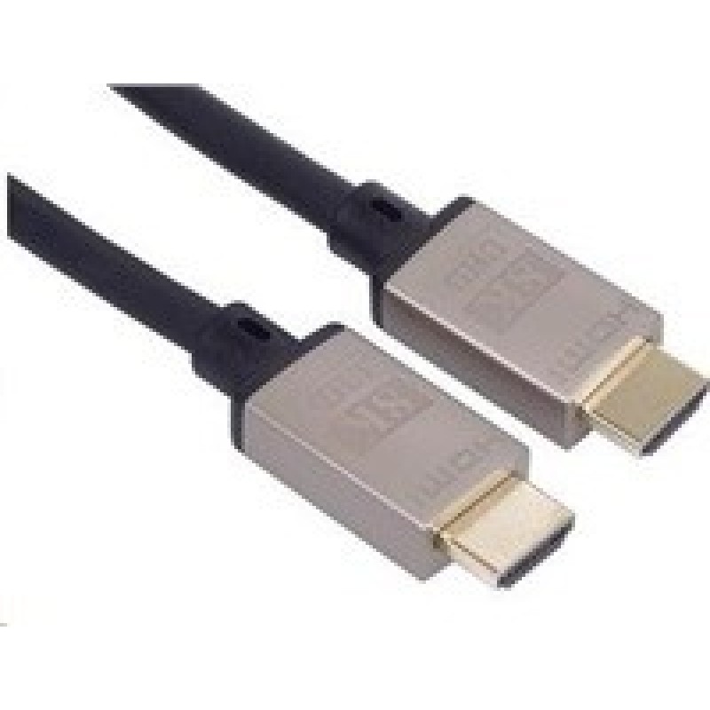 PREMIUMCORD Kabel HDMI 2.1 High Speed + Ethernet kabel 8K@60Hz, 4K@120Hz, pozlacené konektory, 3m