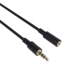PremiumCord Jack 3.5mm 4 pinový M/F 2m