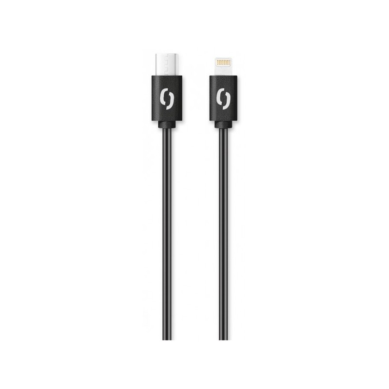 ALIGATOR Datový kabel POWER 3A, USB-C/lightning černý