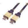 PREMIUMCORD Kabel HDMI 2.0 High Speed + Ethernet kabel HQ, zlacené konektory, 2m