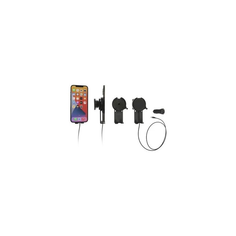 Brodit držák Magsafe pro iPhone 14/13/12/Mini/Pro/Plus/Max, s podpěrou, s nabíjením z CL/USB-C