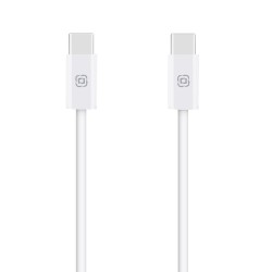 OBAL:ME Super Fast USB-C/USB-C Pletený kabel 100W 2m White