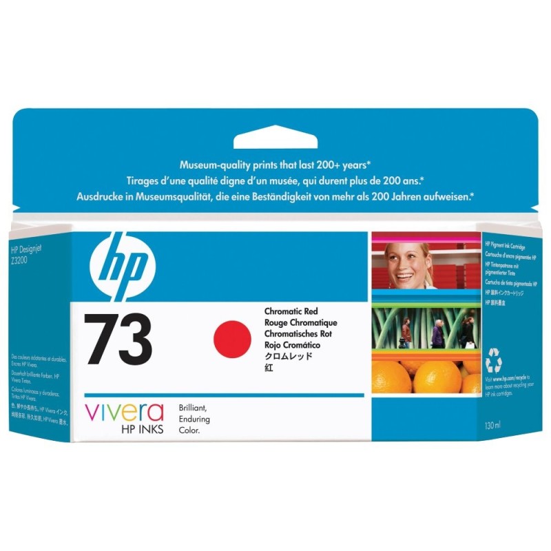 HP no 73 chromatická červená, CD951A