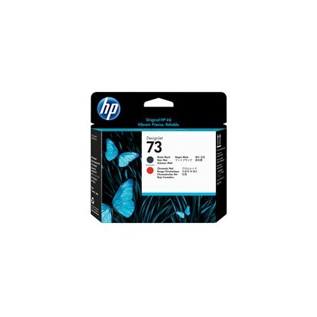 HP 73 Matte Black / Chromatic/Red Printhead