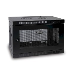 Skříň SmartRack 9U, Š 600mm, Hl 450mm, hloubka pro přepínače, montáž na stěnu