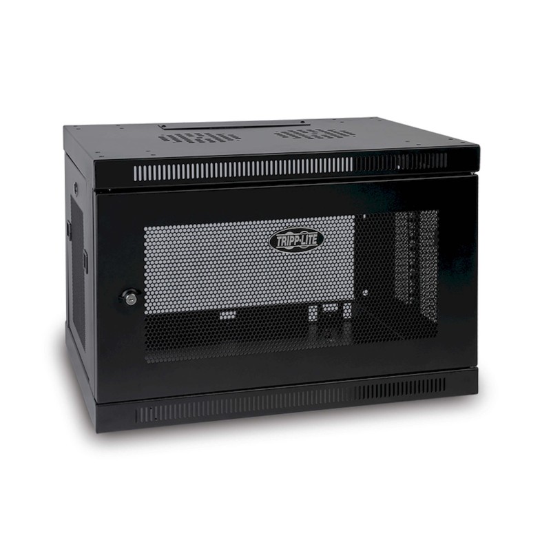 Skříň SmartRack 9U, Š 600mm, Hl 450mm, hloubka pro přepínače, montáž na stěnu