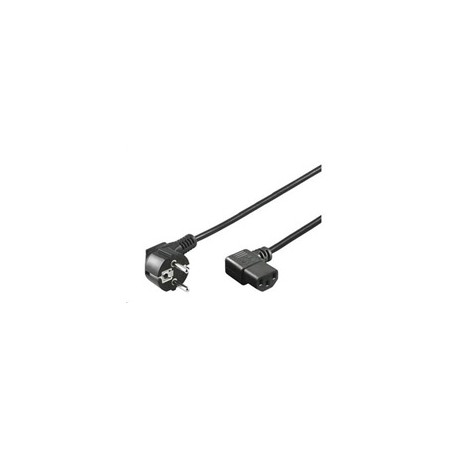 PREMIUMCORD Kabel napájecí 230V 5m úhlový 90st