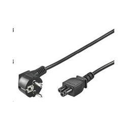 PREMIUMCORD Kabel napájecí 230V pro NTB (3pin, Schuko, trojlístek) 1m