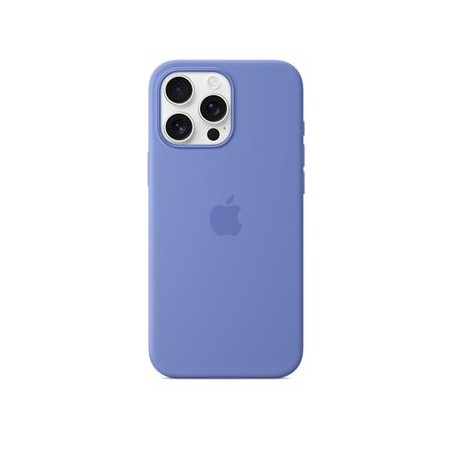 iPhone 16 Pro Max Silicone Case with MS-Periwinkle