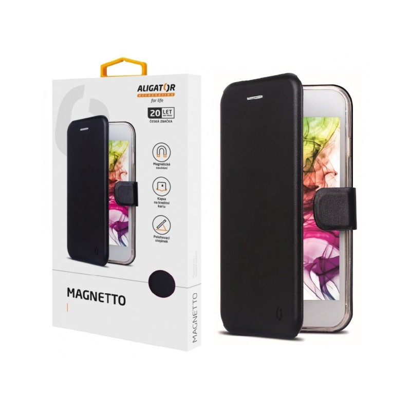 Aligator Pouzdro Magnetto ALIGATOR S5540, Black