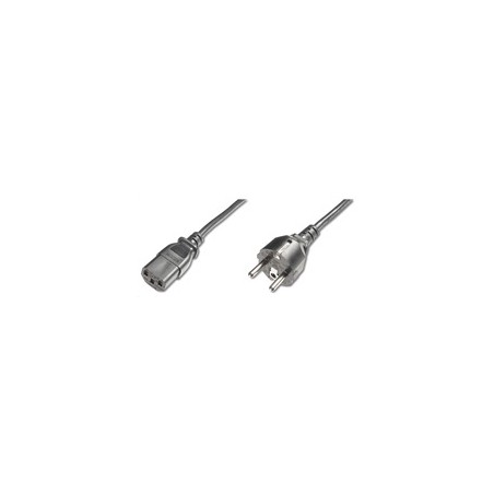 PREMIUMCORD Kabel napájecí 230V/10A, rovná vidlice, 2m