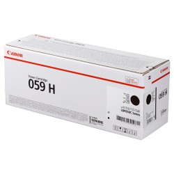 Canon originální toner 059 H BK, 3627C001, black, 15500str., high capacity
