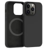 ER POWER Silikonový kryt CARNEVAL SNAP pro iPhone 14 plus s MagSafe - Červená