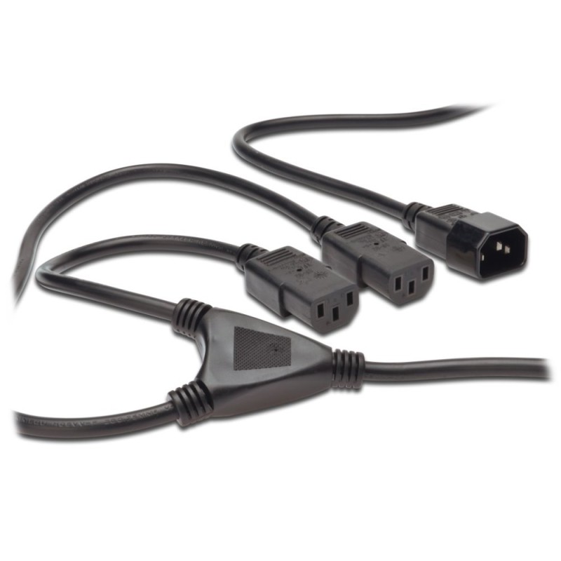 PREMIUMCORD Kabel napájecí 230V prodlužovací Y - 1xM/2xF