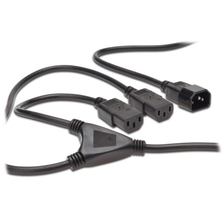 PREMIUMCORD Kabel napájecí 230V prodlužovací Y - 1xM/2xF