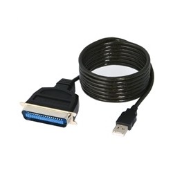 PremiumCord USB printer kabel USB na paralelní port LPT (CEN36M)