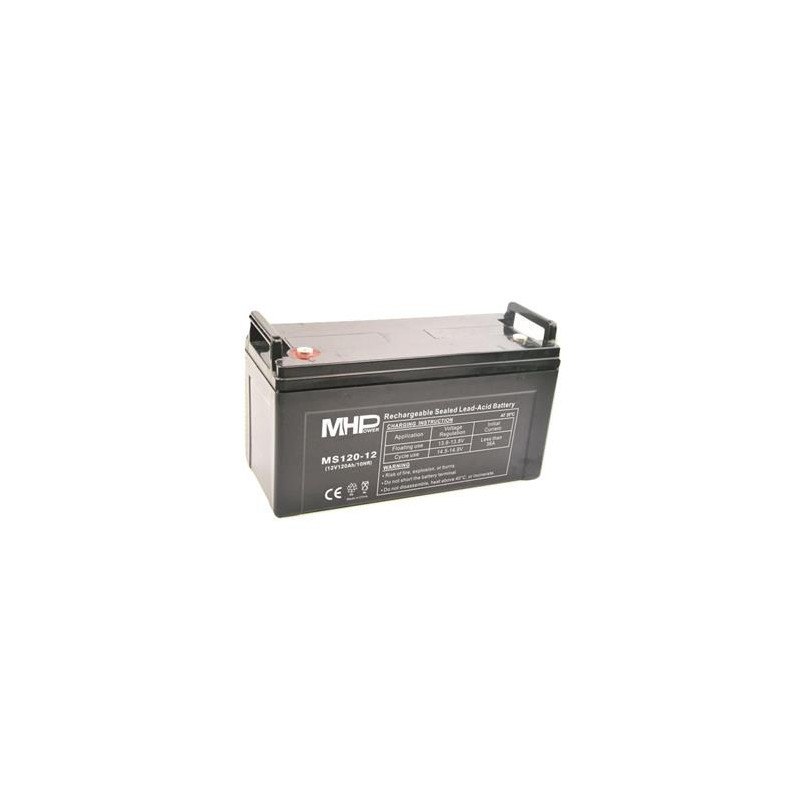Pb akumulátor MHPower VRLA AGM 12V/120Ah (MS120-12