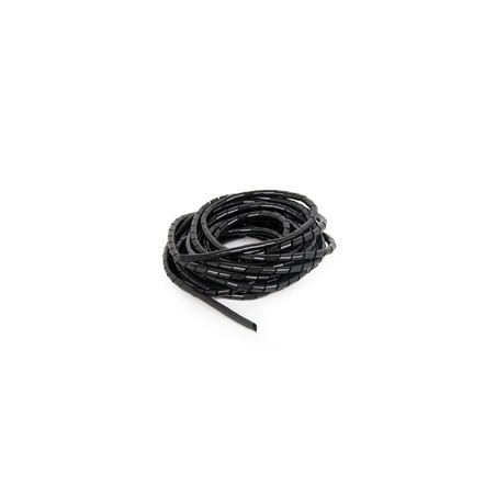 C-Tech CABLEXPERT stahovací spirála na kabely, 12mm, 10 m, černá