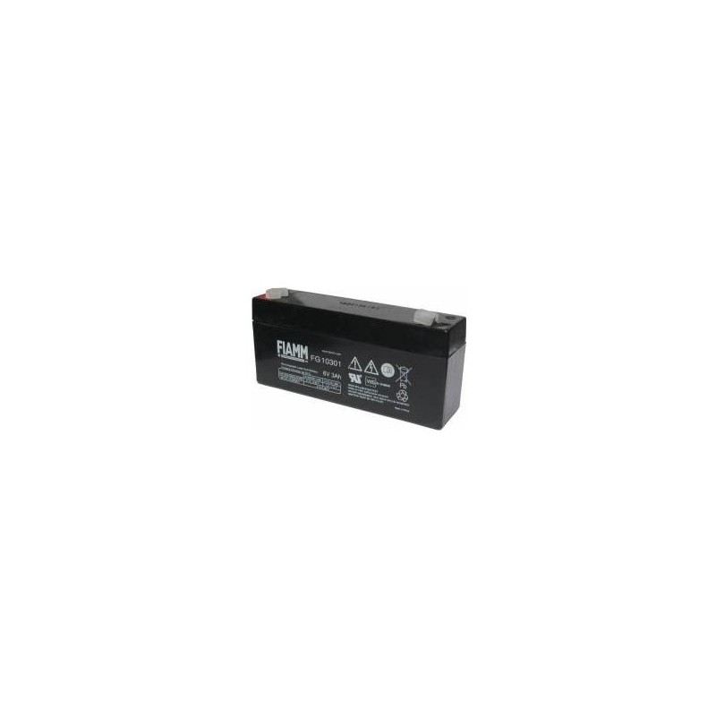Fiamm olověná baterie FG10301 6V/3Ah