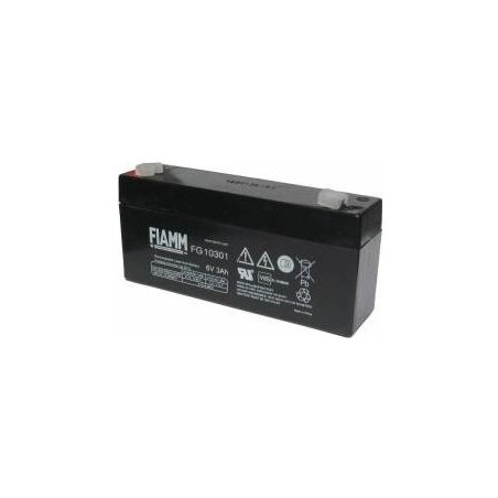 Fiamm olověná baterie FG10301 6V/3Ah