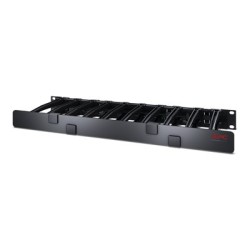 1U Horizontal Cable Manager, 6" deep, Single-Sided