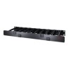 1U Horizontal Cable Manager, 6" deep, Single-Sided