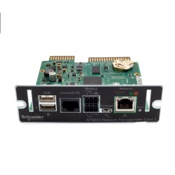 UPS Network Management Card 3 with Environmental Monitoring and Modbus
