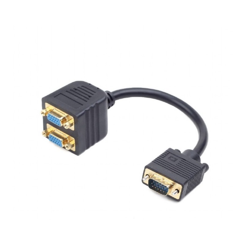 GEMBIRD VGA splitter VGA(M)- 2xVGA(F) 20cm