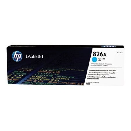TONER CARTRIDGE 826A CYAN/. CF311A