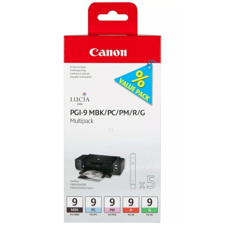 Canon PGI-9 MBK/PC/PM/R/G Multi Pack