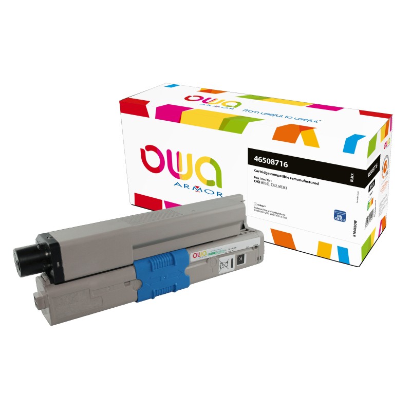 ARMOR toner pro Oki C332, MC363 (46508716), černá/black, 1500 str