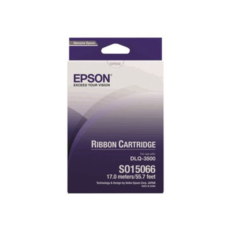 Epson - Černá - 16.75 m - textilní páska do tiskárny - pro DLQ 3000, 3000+, 3500, 3500II, 3500IIN