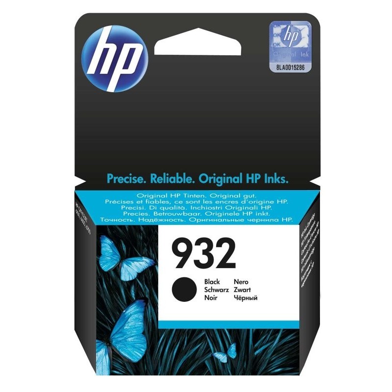 HP 932 Black Ink Cart, 8,5 ml, CN057AE (400 pages)