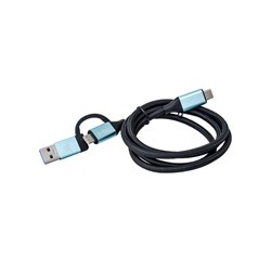 i-tec USB-C kabel na USB-C s integrovaným USB 3.0 Adaptérem
