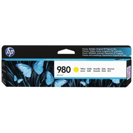 HP 980 žlutá inkoustová kazeta, D8J09A