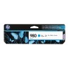HP 980 azurová inkoustová kazeta, D8J07A