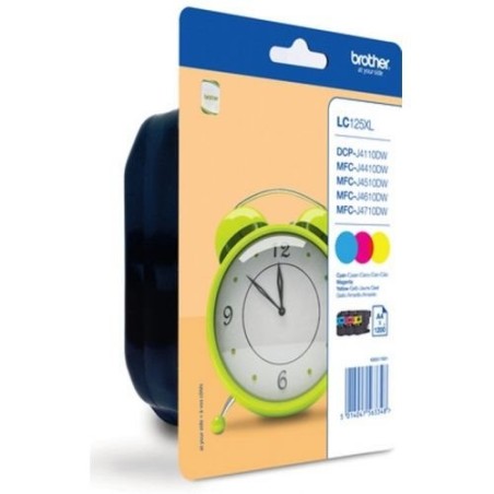 LC-125XLRBWBP (inkoust multipack- CMY)